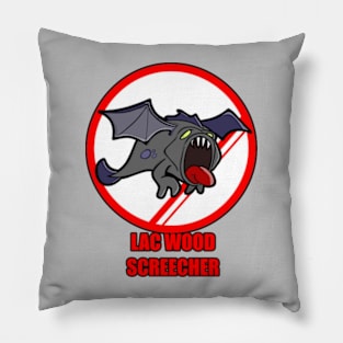 Lac Wood Screecher Pillow