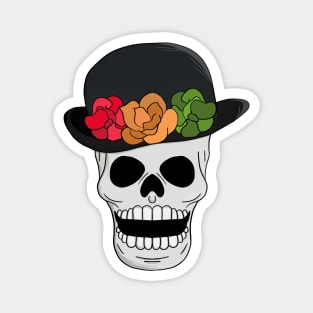 Skull Retro Vintage Magnet