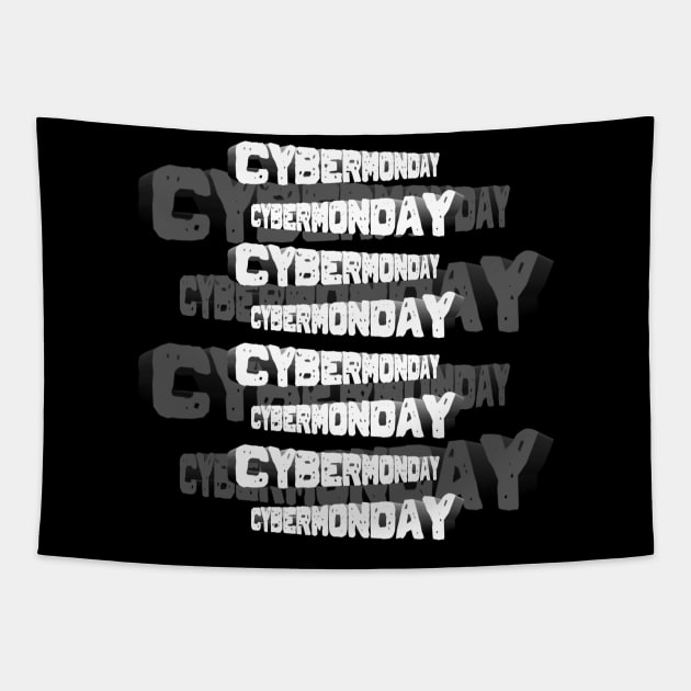 Cyber Monday Tapestry by radeckari25