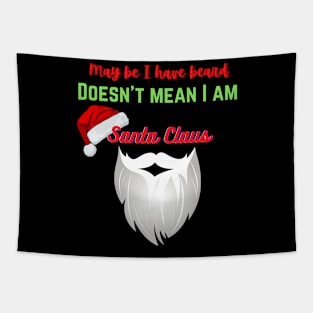 Christmas Santa T-shirt Tapestry