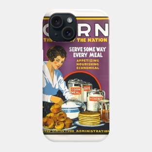 "CORN - The Food of the Nation" Phone Case
