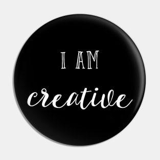 I am Creative Pin