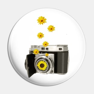 Sunflower cam Pin