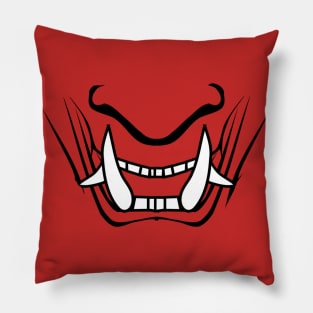 Oni Mouth mask Pillow