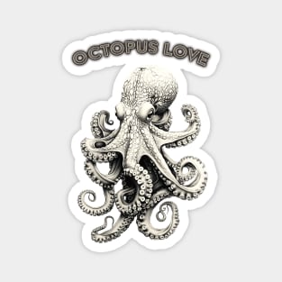 Octopus love Magnet