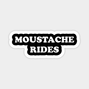 ride mustache Magnet