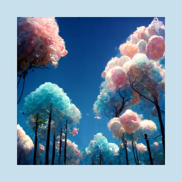 Cotton Candy Trees by Bea