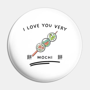 Mochi Tea Kawaii Vintage Japan Retro Since Established Pin