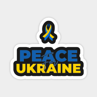 Peace for Ukraine - International day of Peace Magnet