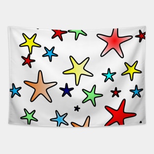 Colorful Stars Tapestry