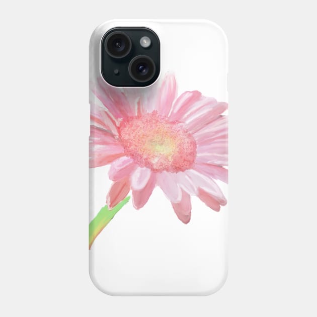 Pink Daisy Phone Case by przezajac