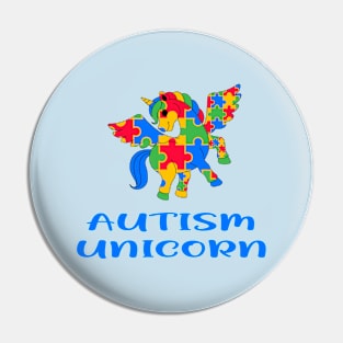 Autism Unicorn Pin