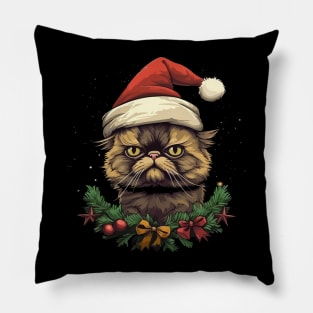 Exotic Shorthair Christmas Pillow