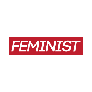 Red Feminist Logo T-Shirt