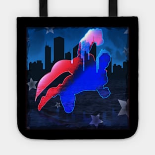 Flying Man Tote