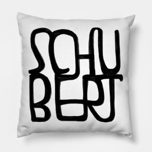 Classical Composer, Franz Schubert Pillow