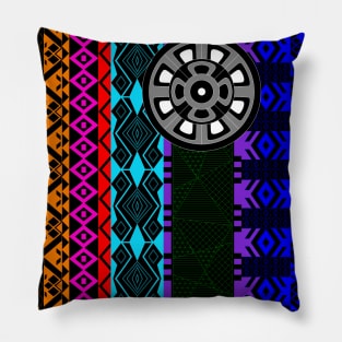 boho geometry from the imagination ecopop Pillow