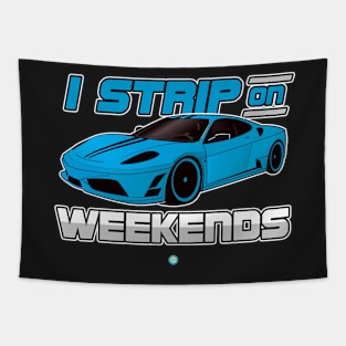 Car Tuning Turbo Racecar Racing Sportcar Gift Tapestry