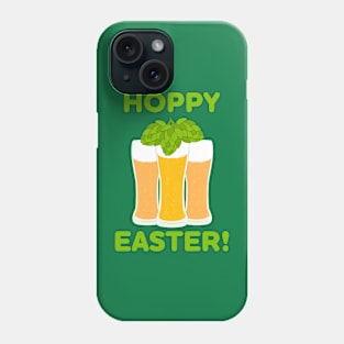 Hoppy Easter! Funny Drinking Design with Beer and Hops Phone Case