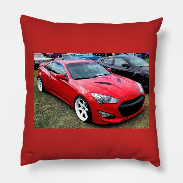 hyundai genesis Pillow by stewy817