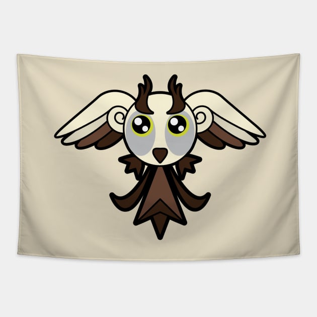 Original Series: Mini Owl Monster Tapestry by Tooniefied