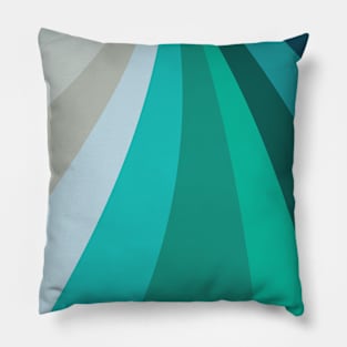 Cyan Beach Pillow