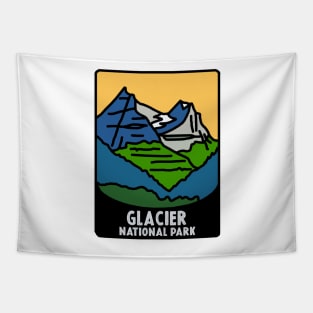 Glacier National Park Decal Tapestry