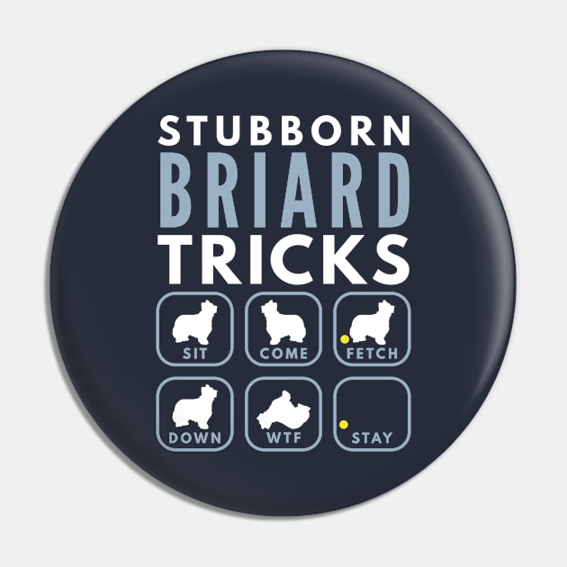 Stubborn Berger de Brie Tricks - Dog Training Pin by DoggyStyles