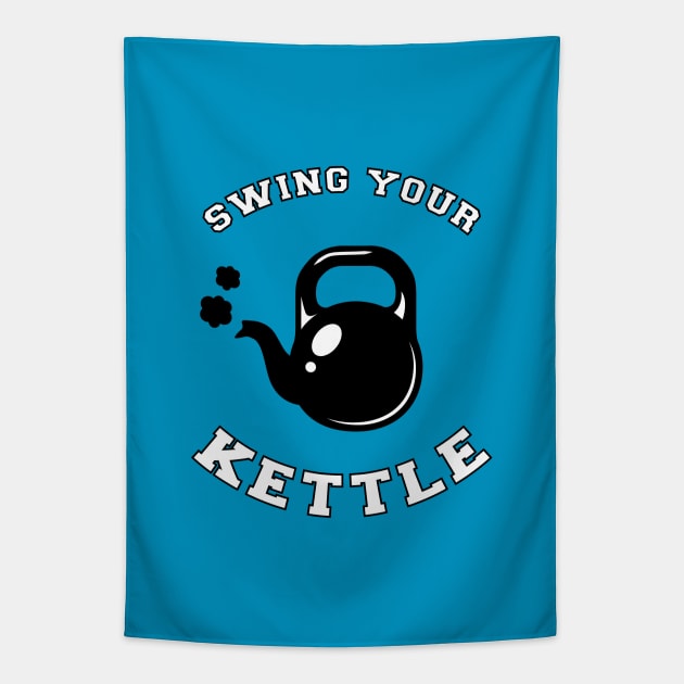 Swing Your Kettle Tapestry by Woah_Jonny