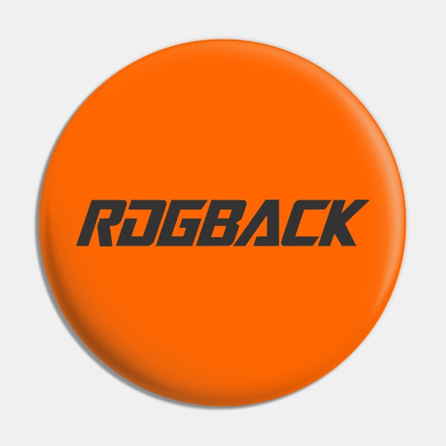 RDGBACK Pin by OrangeCup