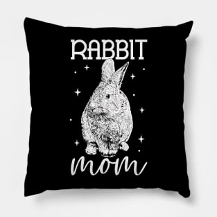 Rabbit lover - Rabbit Mom Pillow