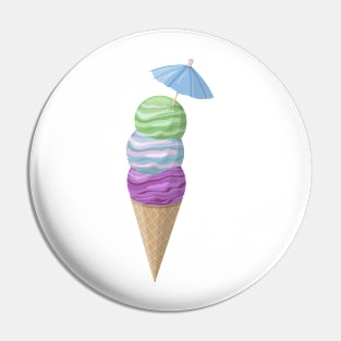 Ice-cream Pin