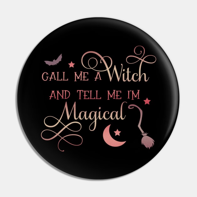 Magical witch Pin by ArtStyleAlice