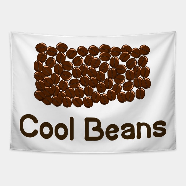 Cool Beans Tapestry by DANPUBLIC