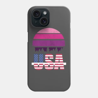 usa flag memorial day Phone Case