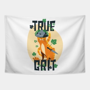 True Grit Cat Tapestry