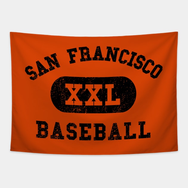 San Francisco Baseball II Tapestry by sportlocalshirts