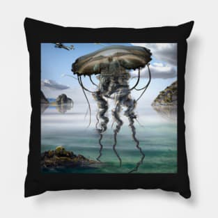 Monster Jellyfish Pillow