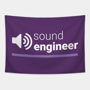 Sound Engineer Tapestry