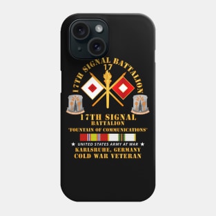 17th Signal Bn  - Karlsruhe Germany w COLD SVC Phone Case