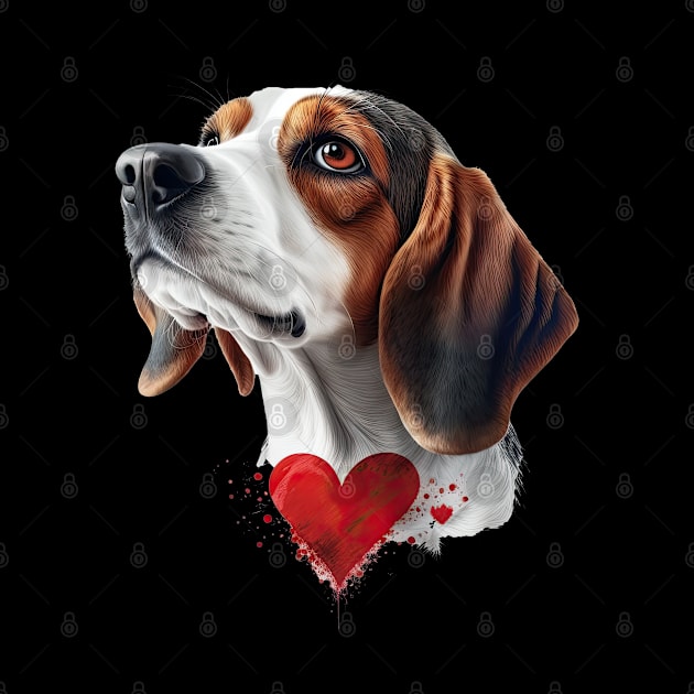 Beagle Valentine's Day by JayD World