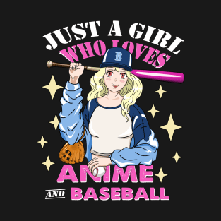 Funny Women Loves Playing Baseball Baseballer Sports Athlete T-Shirt