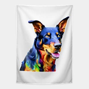 Pop-Art Beauceron Impressionism Tapestry