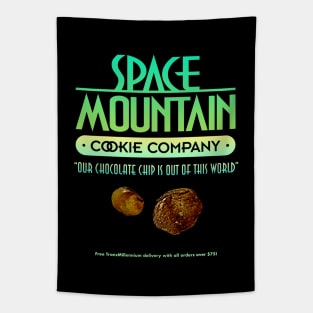 Space Mountain Chocolate Chip Cookie Company Tapestry