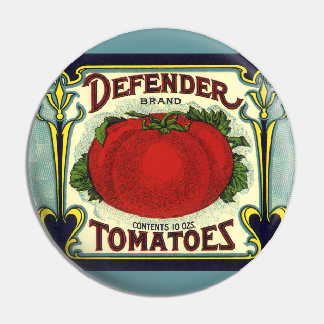 Vintage Defender Tomatoes Label