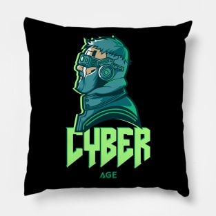 Cyberage Cyberpunk Age 2077 Pillow