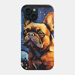 Ginger French Bulldog Night Phone Case