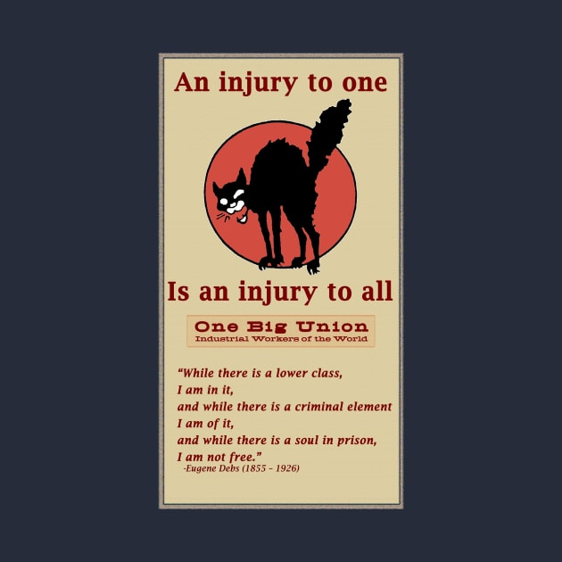 An injury to one is an injury to all - IWW - Industrial Workers of the World - One Big Union by pocketlama