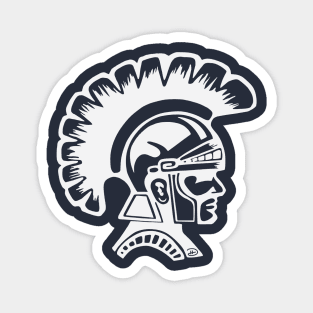 Spartans (White) Magnet