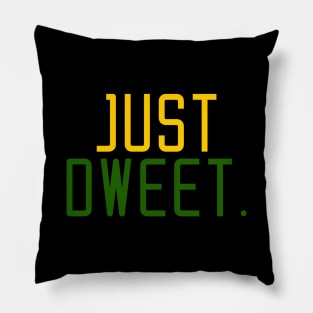 Just Dweet, Jamaican, Jamaica Pillow